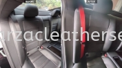 MERCEDES CLS63 SEAT BELT REPLACE FROM BLACK TO RED Car Interior Design