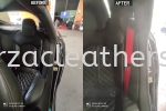 AUDI S7 SEAT BELT REPLACE FROM BLACK TO RED Car Interior Design