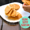 Ita Delight Kuih Kapit Folded Love Letter Premium Gold Tin Extra Santan Coconut Extra Egg Must Try Items (Hot Sales)