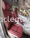 MERCEDES B-CLASS ML REPLACE LEATHER SEAT FROM LIGHT GREY TO MAROON Car Leather Seat and interior Repairing