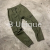 MEN CARGO JOGGER WITH HUGE SIDE POCKET IN ARMY GREEN Street Cargo Jogger Pants