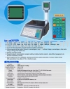 LP16 Computer Connect Barcode Weighing Scale Digital Weight Machine PRICING AND PRINTING ELECTRONIC SCALE