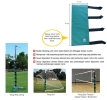 P143(A) AdjustablePole Wrap Adjustable Pole Wrap Stand/Pole/Goal/Post Sport