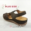 Plus Size Comfort Sandal -PS 51-5912- COFFEE Colour Plus Size Shoes