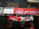 Mr Save - Subang Perdana - LightBox Signage  Lightbox Signage Signboard