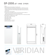 Jet Hand Dryer SF2030 Hand Dryer WZWT Series Sanitary Ware