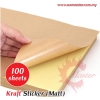 Kraft Paper Sticker (100s) Sticker Sheet Sticker ֽ