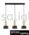 MATTE BLACK WITH BRASS GOLD TIP Metal Type Pendant Light PENDANT LIGHT