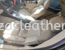 LEXUS IS 250 SEAT REPLACE SYNTHETIC LEATHER FROM BEIGE TO ALL BLACK COLOUR  Car Leather Seat