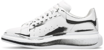 Alexander McQueen Oversized Sneaker White Black Print Alexander McQueen Oversized Sneaker Alexander McQueen