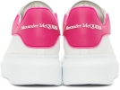 Alexander McQueen Wmns Oversized Sneaker 'White Shock Pink' Alexander McQueen Oversized Sneaker Alexander McQueen