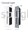 Conceal, Step Light 3W  Outdoor Step Light OUTDOOR LIGHT