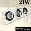 LED EYEBALL 7w/14w/21w Recessed Eyeball - Led Build In Type EYEBALL 