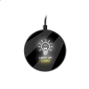 WLC682 AIRGLOW - LED LIGHT UP LOGO - 15W QUICK CHARGING - WIRELESS CHARGER Wireless Charger