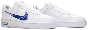 Air Force 1 Low 'Sketch' Blue Air Force 1 Air Force 