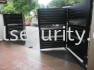 ALUMINIUM TRACKLESS FOLDING GATE Aluminium Trackless Folding Gate GATE