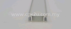 CPX-LED-C933AL (3 meter) flooring LED TRIP LIGHT CASING & RUBBER