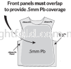 INFAB Revolution 703 Vest & Skirt Full Wrap Double Side Full Overlap Lead Free Apron  Full Protection Double Side Apron INFAB Lead Free Apron Radiation Protection Apparels