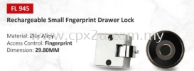 CPX-FL945 (Finger Print Handle lock) SMART CABINET LOCK