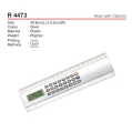 R 4473 Ruler with Calculator