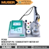 PC950 Benchtop pH / Conductivity Meter Kit with TestBench | Apera by Muser Multi-Parameter Apera