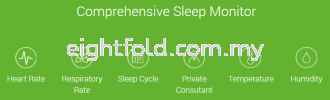 RestOn Z-400T Sleep monitor Sleep Monitor Smart Device AI IoT Smart Home