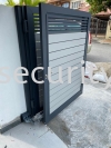 ALUMINIUM TRACKLESS FOLDING GATE Aluminium Trackless Folding Gate Aluminium Gate - i-SmartGate