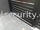 ALUMINIUM TRACKLESS FOLDING GATE Aluminium Trackless Folding Gate GATE