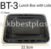 BT-3 Food Container with Lids 50pcs+/- TAKE AWAY PACKAGING PRODUCTS