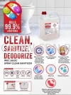 TOILET SEAT SANITIZER, IMEC 585SC SPRAY CLEAN, HALAL, 5L Cleaning & Disinfectant Essential