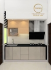 ECO RESIDENCES ,BERTAM  KITCHEN CABINET -MELAMINE DOOR  KITCHEN CABINET 