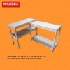 202104WH - 2 in 1 Rack - 4 Levels (Wood Shelves) BOLTLESS RACK (Store Rack) WAREHOUSE RACKS