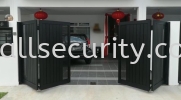 ALUMINIUM TRACKLESS FOLDING GATE Aluminium Trackless Folding Gate GATE