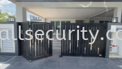 ALUMINIUM TRACKLESS FOLDING GATE Aluminium Trackless Folding Gate Aluminium Gate - i-SmartGate