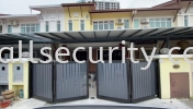 ALUMINIUM TRACKLESS FOLDING GATE Aluminium Trackless Folding Gate GATE