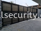 ALUMINIUM TRACKLESS FOLDING GATE Aluminium Trackless Folding Gate Aluminium Gate - i-SmartGate