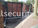 ALUMINIUM TRACKLESS FOLDING GATE Aluminium Trackless Folding Gate GATE