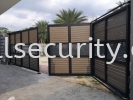 ALUMINIUM TRACKLESS FOLDING GATE Aluminium Trackless Folding Gate Aluminium Gate - i-SmartGate