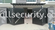 ALUMINIUM TRACKLESS FOLDING GATE Aluminium Trackless Folding Gate Aluminium Gate - i-SmartGate