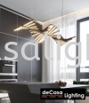 LED FISH BONE PENDANT  Long Shape Pendant Light PENDANT LIGHT