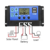 10A Solar Charge Controller Solar Panel