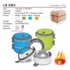 LB 2003 Lunch Box (2 Tier) Drinkware Containers