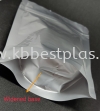 Aluminium Foil Zip 7"x10"  100pcs+/- Plastic Ziplock Bag Plastic Bag