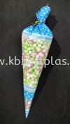 PB 32-17 Gift Packing 50pcs+/- Gift  Bag Plastic Bag