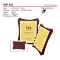 WP 129 Wooden Plaque