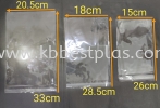 Self Adhesive OPP Clear Transparent Plastic 100pcs+/- Seal Bag Plastic Bag