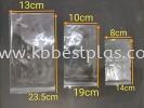 Self Adhesive OPP Clear Transparent Plastic 100pcs+/- Seal Bag Plastic Bag