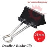 25mm Double Clip (12pcs) Double Clip 长尾票夹 Clip and Pin Products