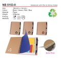 NB 5153-II Notebook With Pen & Sticky Notes