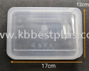 CB Ware A500 Rectangle Tupperware 50pcs+/- RECTANGLE CONTAINER Plastic Containers